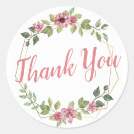 ステッパーソナライズされたカーありがとう ラウンドシール