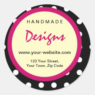 ステッパーソナライズされたカーで手作りする ラウンドシール