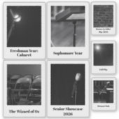 ステッパーソナライズされたカー シール (正面)