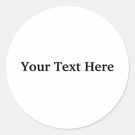 ステッパーソナライズされたカー ラウンドシール (正面)