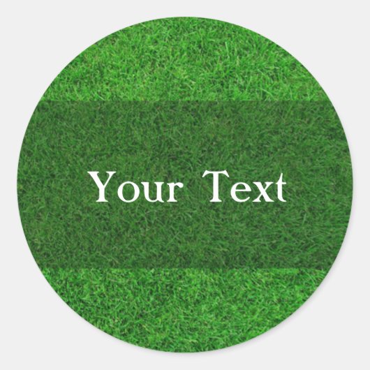 ステッパーソナライズされたカー ラウンドシール (正面)