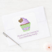 ステッパーソナライズされたク子パーティーを支持する スクエアシール (封筒)