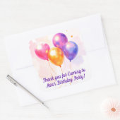 ステッパーソナライズされたク子パーティーを支持する スクエアシール (封筒)