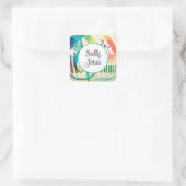 ステッパーソナライズされたク スクエアシール (バッグ)