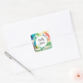 ステッパーソナライズされたク スクエアシール (封筒)