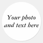 ステッパーソナライズされたク ラウンドシール (正面)