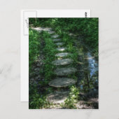 ステッピングストーンズのはがき ポストカード (正面/裏面)