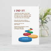 ステッピングストーンズ幼稚園/幼稚園卒業 招待状 (スタンド正面)