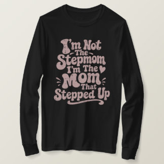 ステッピングマムギフト ステップアップしたママ ロングスリーブ Tシャツ