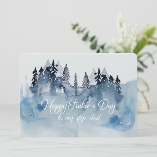 ステップお父さんへの父の日カード カード (スタンド正面)
