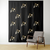 ステップと繰り返し新年イブパーティー タペストリー (インサイチュ)