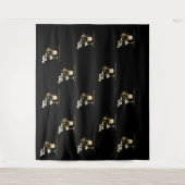 ステップと繰り返し新年イブパーティー タペストリー (正面)