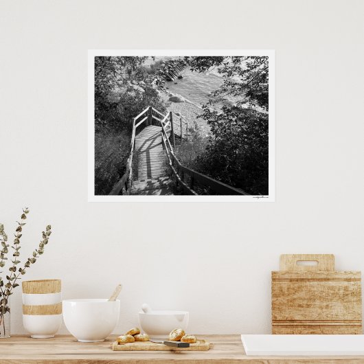 ステップの下 ポスター (キッチン)