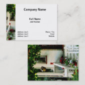 ステップの花 名刺 (正面/裏面)