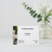 ステップの花 名刺 (スタンド正面)