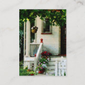 ステップの花 名刺 (裏面)