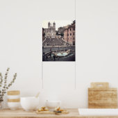 ステップまたはスペインのScalinataの表示 ポスター (キッチン)