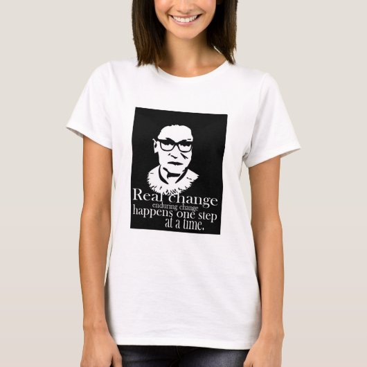 ステップを使用したRBG変更 Tシャツ (正面)