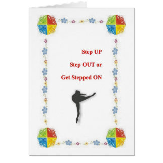 ステップを向上して下さい