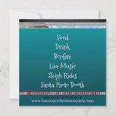 ステップアウトホリデークリスマスパーティー 招待状 (裏面)