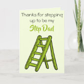 ステップアップおもしろいパパ漫画お父さんの日 カード (正面)