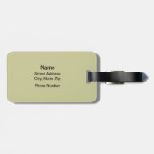 ステップアップまたはステップオフ（ダンス） ラゲッジタグ (裏面横)