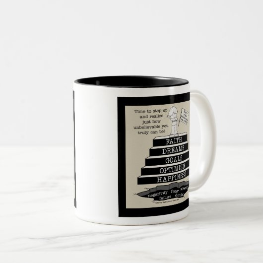 ステップアップ ツートーンマグカップ (正面右)