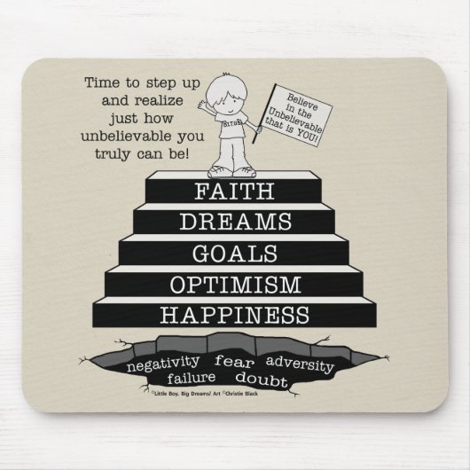 ステップアップ マウスパッド (正面)