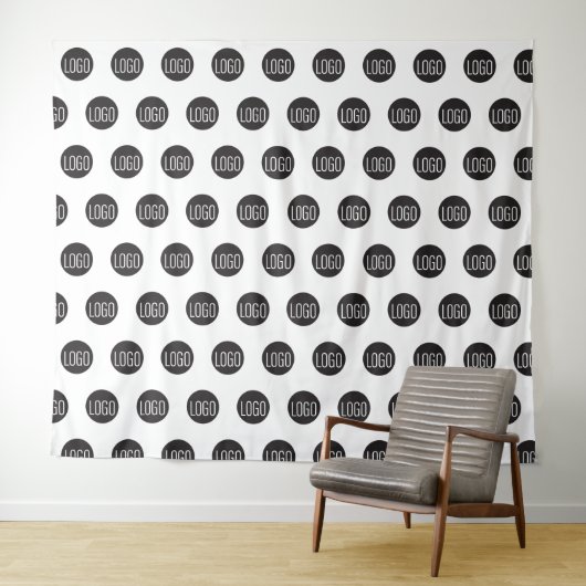 ステップアンドリピート ロゴ 自撮り フォト 背景 タペストリー (インサイチュ(横))