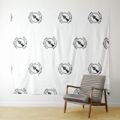 ステップアンドリピート 記名証明事業 ロゴ イベント 白 タペストリー (インサイチュ(横))