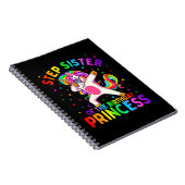 ステップシスターの誕生日プリンセスガールダビング ノートブック (右側)