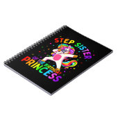 ステップシスターの誕生日プリンセスガールダビング ノートブック (左側)