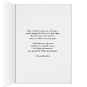 ステップシスター誕生日絵を描バラ水色 (内側 (右))