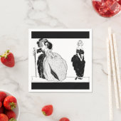 ステップシスター&ヴィンテージ シンデレラ ペーパーナプキン スタンダードカクテルナプキン (インサイチュ)