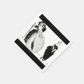 ステップシスター&ヴィンテージ シンデレラ ペーパーナプキン スタンダードカクテルナプキン (角)