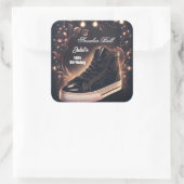 ステップシックシューガールスウィート16スニーカー誕生日 スクエアシール (バッグ)