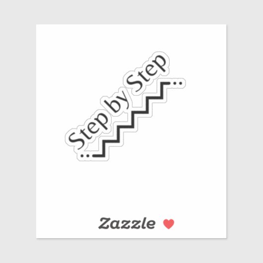 ステップバイステップビニールステッカー シール (シート)