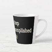 「ステップバイステップ」かわいいデザイン。買今 カフェラテマグ (右)