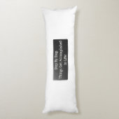 「ステップバイステップ」かわいいデザイン。買今 ボディピロー (裏面 (縦))