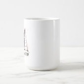 ステップバイステップ - ささやかなモチベーションの引用 コーヒーマグカップ (中央)