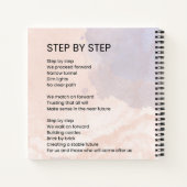 ステップバイステップ – エンパワーメント詩 ノートブック (裏面)