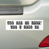 ステップバンパーステッカー バンパーステッカー (車上)