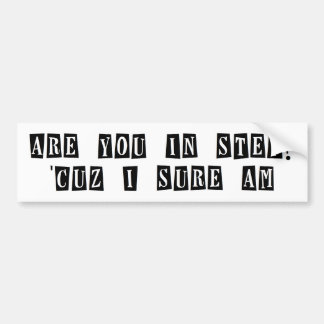 ステップバンパーステッカー バンパーステッカー