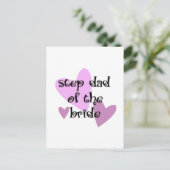 ステップパパの花嫁 ポストカード (スタンド正面)