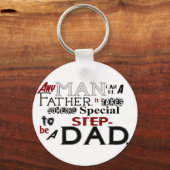 ステップパパ引用文ファーザーズ キーホルダー (正面)