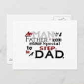 ステップパパ引用文ファーザーズ ポストカード (正面/裏面)