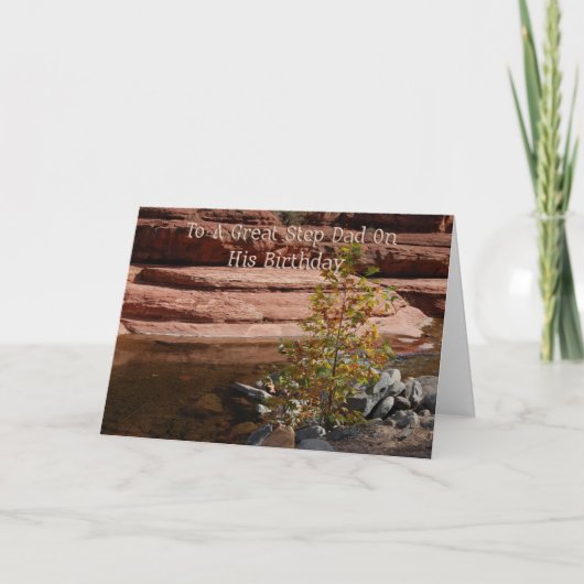 ステップパパ誕生日カード カード (正面)