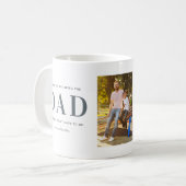 ステップパパ |フォトコラージコーヒーマグ3枚 コーヒーマグカップ (正面左)