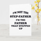 ステップファーザー カード (黄色い花)