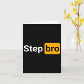 ステップブラザーおもしろ雑貨大人ユーモアジョーク カード (黄色い花)